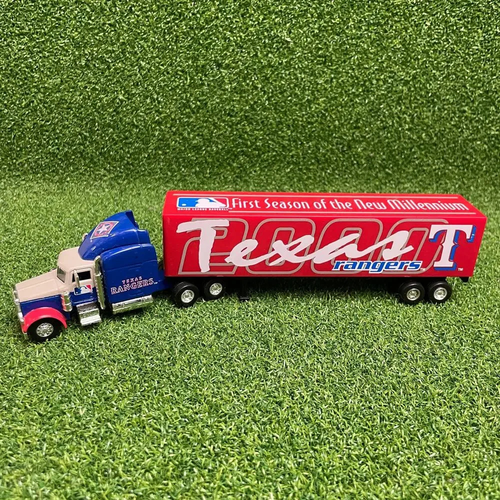 Peterbilt Texas Rangers First Season of the New Millennium Truck Trailer Toy